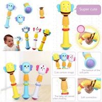 ราคา พร้อมส่ง ของเล่นเด็กอ่อน ของเล่นเขย่ามือ ขนาดเหมาะ มีเสียงเคาะเล่น จับถนัด ของเล่นเด็ก Baby Rattle Toy (9738779335)