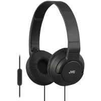 ราคา JVC หูฟัง on-ear พร้อม mic รุ่น HA-SR185 (Black) ประกันศูนย์ไทย (544350732)