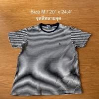 ราคา เสื้อยืด มือสอง POLO RL Ralph Lauren โปโลม้า ผ้าวาฟเฟิล ของแท้ (25557829589)