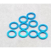 ราคา RC COX 4mm Aluminium Bore Washer 0.5mm (Tamiya Blue 10Pcs) AC-060-05TB ศูนย์ไทย (28920877678)