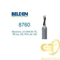 ราคา สายควบคุม Belden 8760 1 คู่ 2 Core 18 AWG (44113530509)