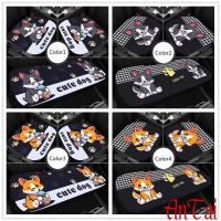 ราคา เบาะรถยนต์การ์ตูนสามชิ้น เบาะรองนั่งด้านหลังด้านหน้ากันลื่นและล้างทำความสะอาดได้สะดวกสบายเหมาะสำหรับรถยนต์5ที่นั่ง (23575211478)