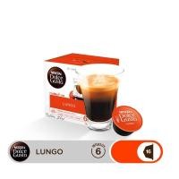 ราคา NESCAFE DOLCE GUSTO แคปซูลกาแฟ LUNGO ลุงโก แคปซูลกาแฟคั่วบด 16 แคปซูล 1 กล่อง (21210768436)