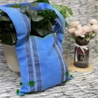 ราคา กระเป๋าผ้าฝ้าย กระเป๋าย้อมคราม พื้นเมือง ลานนา ชุดพื้นเมือง กระเป๋าผู้หญิง กระเป๋าสะพาย ชนเผ่า มัดย้อม ของขวัญ ของฝาก (21252770879)