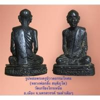 ราคา รูปหล่อพระครูนิวาตธรรมโกศล (หลวงพ่อกลิ้ง สนฺติภูโต) วัดเกรียงไกรเหนือ อ.เมือง จ.นครสวรรค์ รมดำเดิมๆ สวยงาม (16801969974)