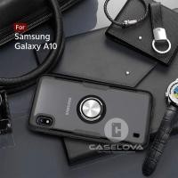 ราคา เคส Samsung Galaxy A10 Hardcase Invisible Ring ขาตั้งโปร่งใส (43305771766)