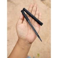 ราคา ตะกรุดรมดำเเนวสะสมสวยงามเหล็ก9.5มิลใบยาว3.5นิ้วยาวรวม6.2นิ้ว (52850649696)