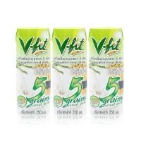 ราคา วีฟิต-เครื่องดื่มธัญญาหาร5ชนิด(แพ็ค3กล่อง) (2321972247)