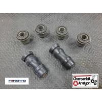 ราคา NIKOYO ชุด บูชปีกนกบน-ล่าง รถยนต์ TOYOTA โตโยต้า HILUX TIGER ไทเกอร์ D4D 2WD ขายเป็นชุด 1 คันรถ 6 ตัว (12979002003)