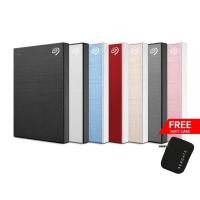 ราคา ✨ Seagate 2TB New Backup plus slim external hard drive portable 2.5 USB 3.0 Plug&Play ความจุ 2 TB (12514029857)