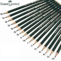 ราคา (1 กล่อง) ดินสอไม้ faber castell 3B | 4B | 5B | 6B | 7B | 8B | 2ชม. | HB HB HB HB (49254141980)