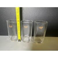 ราคา แก้วใบเล็ก Asahi Beer glass small 3ใบ/1กล่อง กล่องมีรอยขาดจากญี่ปุ่น (29658996763)