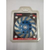 ราคา ใบเจียรบัว ขนาด 4 นิ้วใบเพชรถ้วย ใบขัดปูน ใบเจียรปูน คอนกรีต อิฐ แกรนิต STAR WAY (09-ฮว0074) (7358328664)