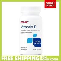 ราคา GNC VITAMIN E 400IU （EXP 2028）100 softgels วิตามินอีธรรมชาติ (24779580737)