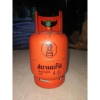 ราคา ถังแก๊ส มือสอง สยามแก๊ส 4กิโลถังหมุนเวียนสภาพดีใช้งานได้ปกติ (18875088319)