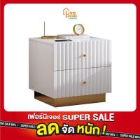 ราคา [แข็งแรง ประกอบง่าย] Dsupreme ตู้ข้างเตียง พร้อมชั้นวางลิ้นชัก โต๊ะข้างเตียง ตู้ลิ้นชัก (19432397780)