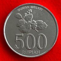 ราคา เหรียญอินโดนีเซีย​​ Indonesia 500 rupiah ปี 2003 เหรียญต่างประเทศ (23350128217)