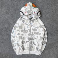 ราคา BAPE WGM WHITE GID FULTAG UNISEX HOODIE/JIER (43722866372)