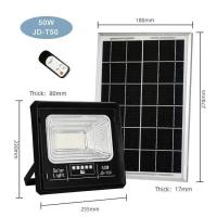 ราคา [JD-POP](แสงขาว)JD รุ่นพี่อั้ม สปอตไลท์โซล่าเซลล์ รุ่น JD-POP 50W โคมไฟสปอตไลท์ พร้อมรีโมทและอุปกรณ์ติดตั้ง (15149318811)