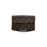 ราคา LOUIS VUITTON Pouch Pochette Florentine Monogram Canvas PVC Brown M51855 Direct from Japan Secondhand (56154015632)