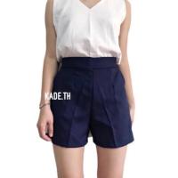 ราคา กางเกงขาสั้น ขายดีมาก สีเยอะ หน้าเรียบหลังสม็อค (749984015)