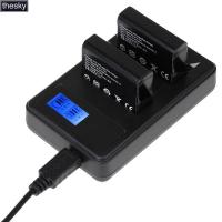 ราคา เครื่องชาร์จแบตเตอรี่คู่หน้าจอ LCD สําหรับ GoPro HERO4 (AHDBT-401) แสดงผลความจุการชาร์จ (GP258-C) (56153357250)