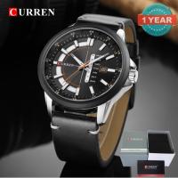 ราคา Curren นาฬิกาข้อมือผู้ชาย Chronograph แสดงวันที่ สายหนัง รุ่น C8307 (2064210051)