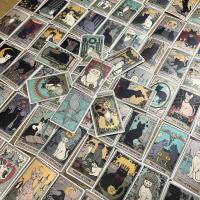 ราคา Sticker สติกเกอร์ ไพ่ทาโรต์ ไพ่ยิปซี รูปแมว ไม่ซ้ำลาย 78 ชิ้น (23624699877)