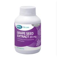 ราคา Grape Seed Mega We Care Grape Seed Extract 20 mg (6451755289)