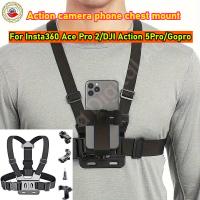 ราคา กล้องแอคชั่นแคมเมราโทรศัพท์ติดหน้าอกสําหรับ Insta360 Ace Pro 2 / DJI Action 5Pro / Gopro 13 (43153160348)