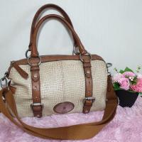 ราคา Fossil กระเป๋าหนังแท้ (7149812655)