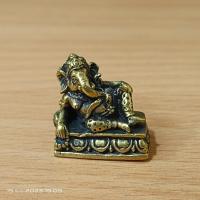 ราคา พระพิฆเนศ ปางเอกเขนก เสวยวิมุติสุข เนื้อทองเหลือง ขนาด 3 ซม. ผ่านพิธีเบิกเนตรแล้ว (25553311234)