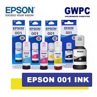 ราคา Epson 001 ink tank bottle [มีกล่อง] หมึกเติมเอปสันของแท้ (T03Y100-400) 4.9 (40004533777)