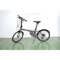 ราคา จักรยานพับได้ญี่ปุ่น - ล้อ 20 นิ้ว - มีเกียร์ - อลูมิเนียม - Renault Platinum Mach 8 - สีเงิน [จักรยานมือสอง] (29677172182)