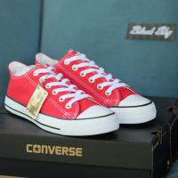 ราคา Converse All Star (Classic) ox - รุ่นฮิต สีแดง รองเท้าผ้าใบ คอนเวิร์ส ได้ทั้งชายหญิง (7679585963)