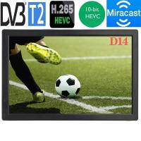 ราคา ใหม่ LEADSTAR 14 นิ้วหน้าจอไร้สายแชร์ Miracast แบบพกพา Mini TV พร้อม DVB-T2 Isdbt Digital Tuner Dolby AC3 10Bit Hevc (27736963091)