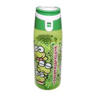 ราคา Bottle Handle Keropii Sanrio ขวดน้ำกบเคโระสีเขียว ลายการ์ตูนซานริโอ มีหูหิ้ว (3278205807)