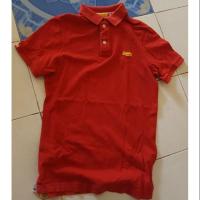 ราคา Superdry สีแดงเข้ม คอโปโลเล็ก แท้ มือสอง (926992732)
