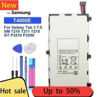 ราคา T4000E 4000mAh แบตเตอรี่,เหมาะสำหรับ Samsung Galaxy Tab 3 7.0 SM T210 T211 T215 GT P3210 P3200 (25684282820)