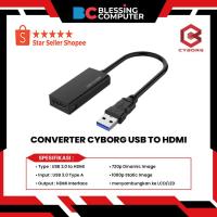 ราคา ตัวแปลง USB เป็น HDMI CYBORG (20091395274)