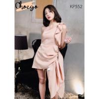 ราคา เสื้อปาดไหล่ข้างเดียว ผูกโบว์ข้าง สวยมาก เสื้อแฟชั่น เสื้อปาดไหล่ F213 (5476968227)