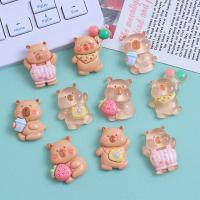 ราคา ชุดอุปกรณ์ DIY เรซินการ์ตูนคาปิบาราสำหรับตกแต่งรองเท้า Crocs ขายส่ง (27984932252)