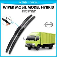 ราคา Hino Dutro Hybrid Wiper ใบมีดยาง 1 ชั้น 1 ชุดทําความสะอาดกระจกรถยนต์คู่ซ้ายและขวา (57304065599)