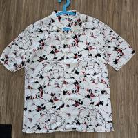 ราคา เสื้อเชิ้ตชาย แขนสั้นลาย Uniqlo แท้ Size M (26950984337)