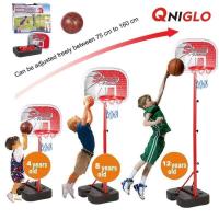 ราคา พร้อนส่ง！แป้นบาสสำหรับเด็ก ห่วงและแป้นบาส ห่วงบาสเก็ตบอล 1.6 เมตร ปรับควานสูงได้ ฟรีบาสเกตบอล แป้นบาสเด็ก (9782512267)