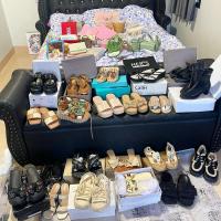 ราคา รองเท้าผู้หญิงไซส์39 รองเท้าส้นสูง แบรนด์ดังไอจี แบรนด์ห้าง และนำเข้าสไตล์เกาหลี ส่งต่อรองเท้า (23987654387)