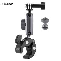 ราคา TELESIN GP-HBM-001 อุปกรณ์ยึดกล้อง/โต๊ะ/ร่ม/ไฟ LED/ขาตั้ง/ไม้เซลฟี่/แฮนด์ หมุนได้ 360° (16893714124)
