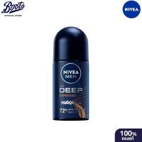 ราคา Nivea นีเวีย เมน ดีพ โรลออนระงับกลิ่นกาย สำหรับผู้ชาย 50 มล. (15737661128)