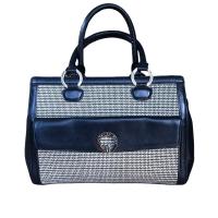 ราคา Valentino Rudyกระเป๋าถือหนังแท้ สีน้ำเงินเข้ม (14795268475)