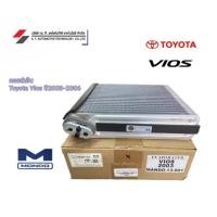 ราคา คอยล์เย็น ตู้แอร์รถยนต์ Toyota Vios โตโยต้า วีออส ปี 2003-2005 Mondo (28751892320)